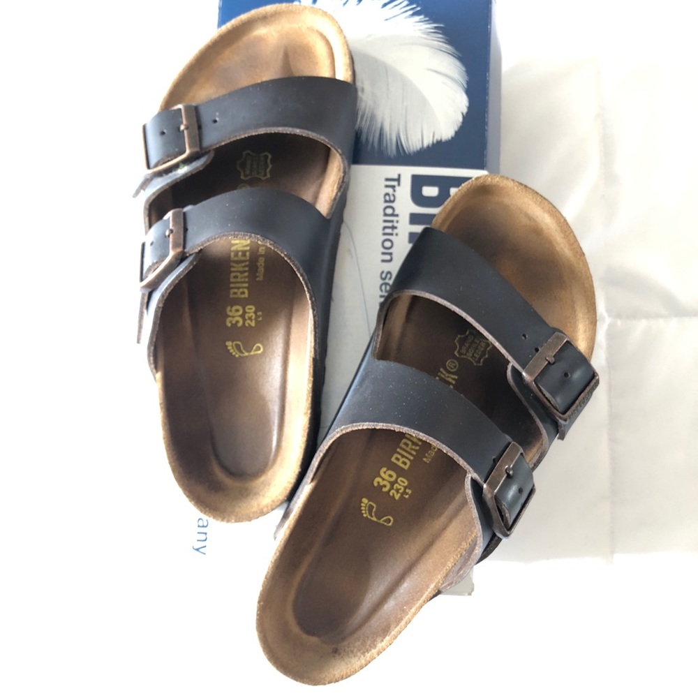 Brown Birkenstocks / size 6 ( euro size 36)